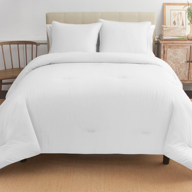 Reversible Percale Cotton Comforter Set Boutique Living