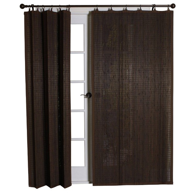 Light Filtering Rayon From Bamboo Window Curtain Panel Versailles Home