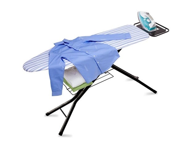 HoneyCanDo QuadLeg Ironing Board w/ Rest BRD01957