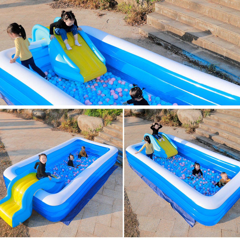 1111Fourone Water Slide Pool Party Kids Inflatable Slide Indoor Outdoor Children Water Playing Toy