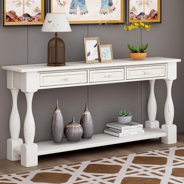 Rectangle Console Table 64