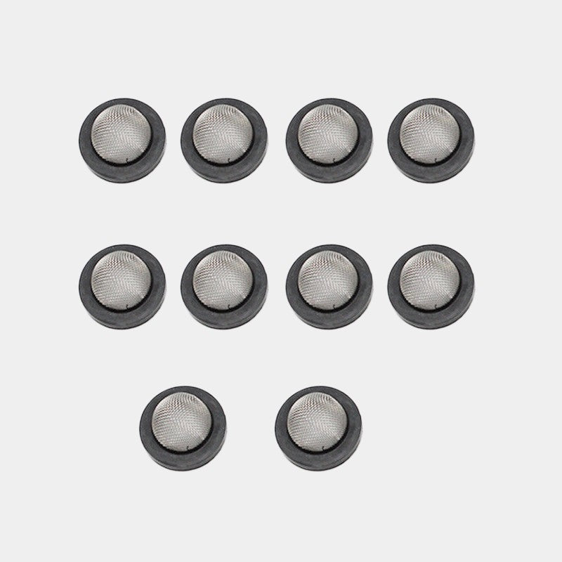 QIFEI 10pcs Stainless Steel Filter Hose Washers Inlet Hose Screen Washer Repair Kit for 3/4 inch Garden Hose Connector Silver