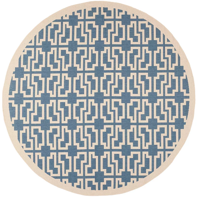 Safavieh Courtyard Lockbox Geometric Indoor Outdoor Rug