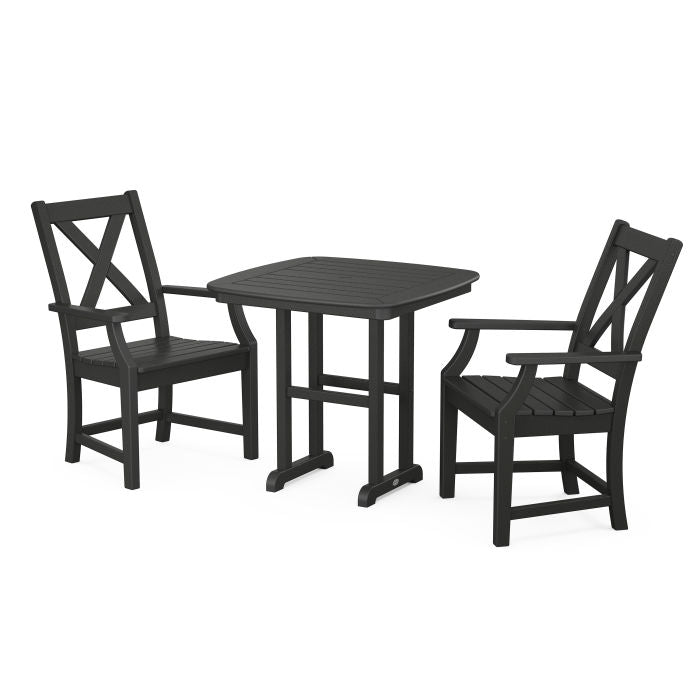 Polywood Braxton 3-Piece Dining Set PWS1199-1