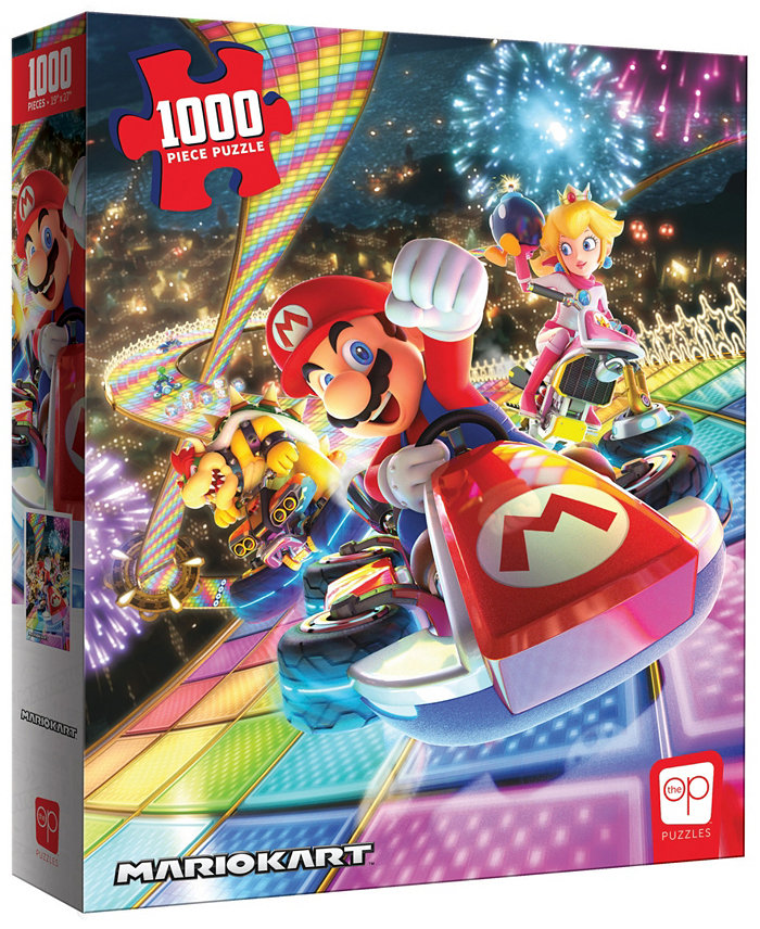 University Games Usaopoly Kart Rainbow Road Puzzle 1000 Pieces