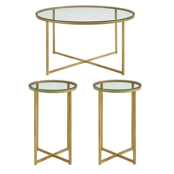 Middlebrook Mace 3-piece Round Table Set