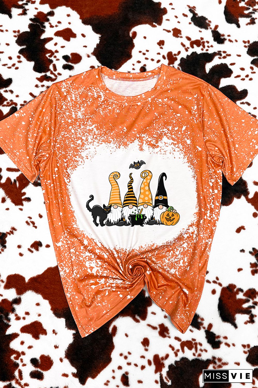 Halloween Gnomes Graphic Tee Wholesale