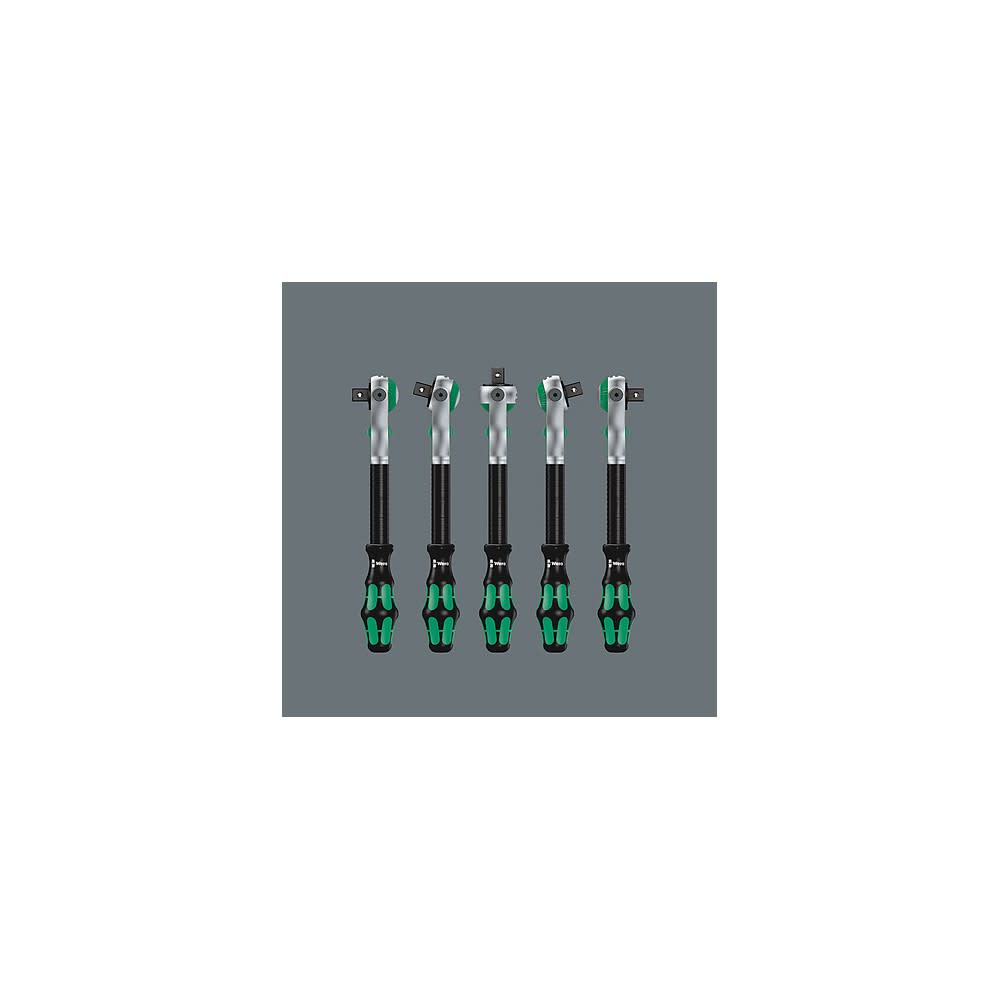 Wera 43pc 3/8 Drive 8100 SB 2 Zyklop Speed Ratchet Set ;