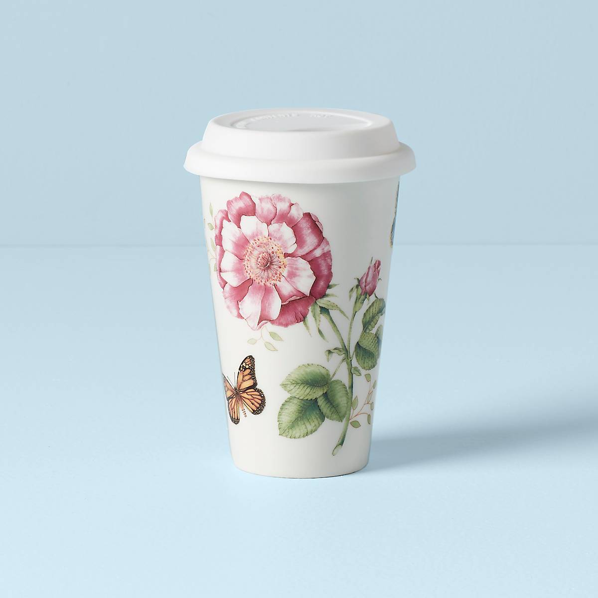 Butterfly Meadow Thermal Travel Mug