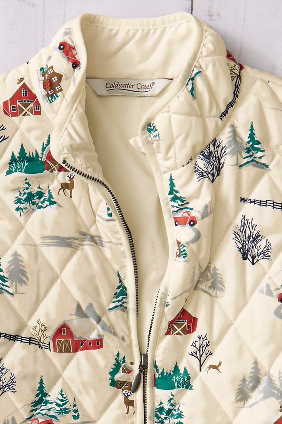 Winter Cheer Vest for All Seasons - Coldwater Creek