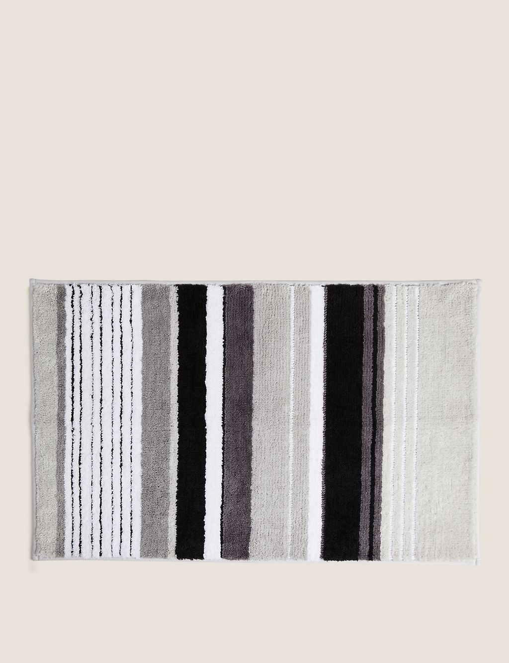 Striped Bath Mat