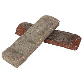 Old Mill Brick 7.625 in. x 2.25 in. x 0.5 in. Cobblestone Thin Brick Singles (Box of 50-Bricks) TB-270014CS
