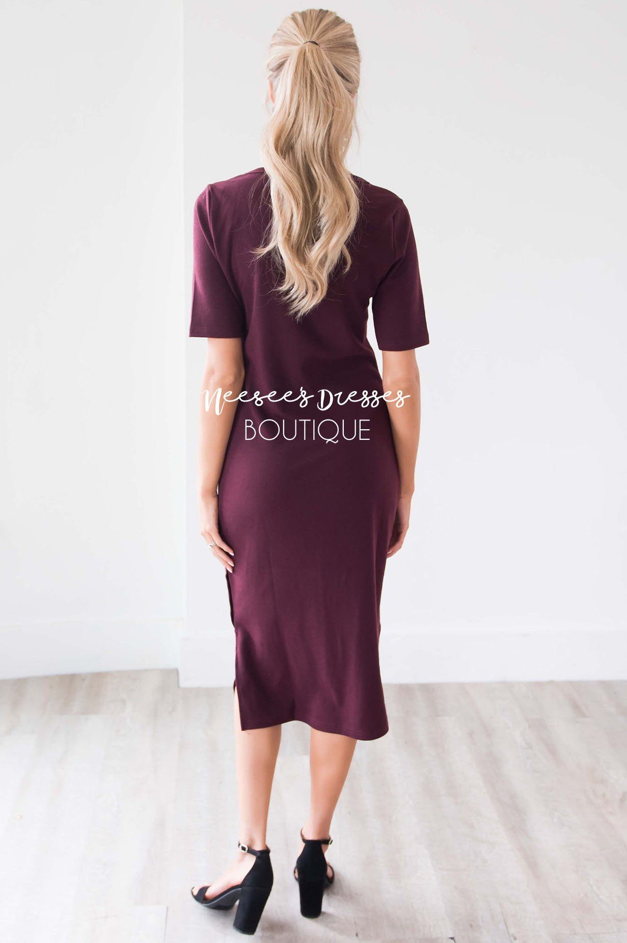 The Rosemary Button Detail Dress