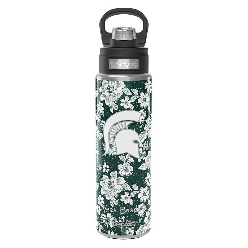 Vera Bradley x Tervis Michigan State Spartans 24oz. Wide Mouth Bottle with Deluxe Lid