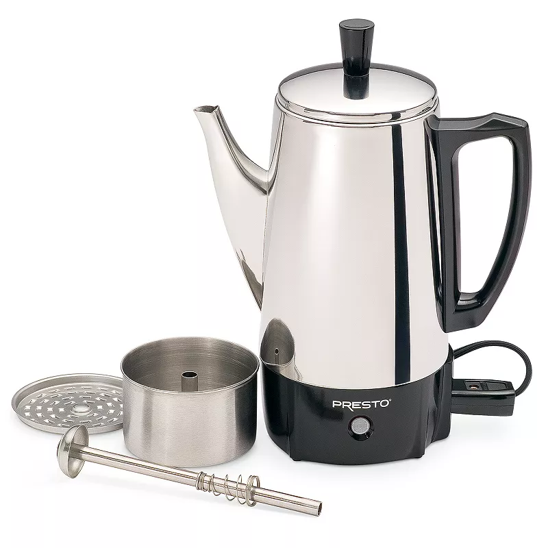 Presto 2-6 Cup Stainless Steel Percolator