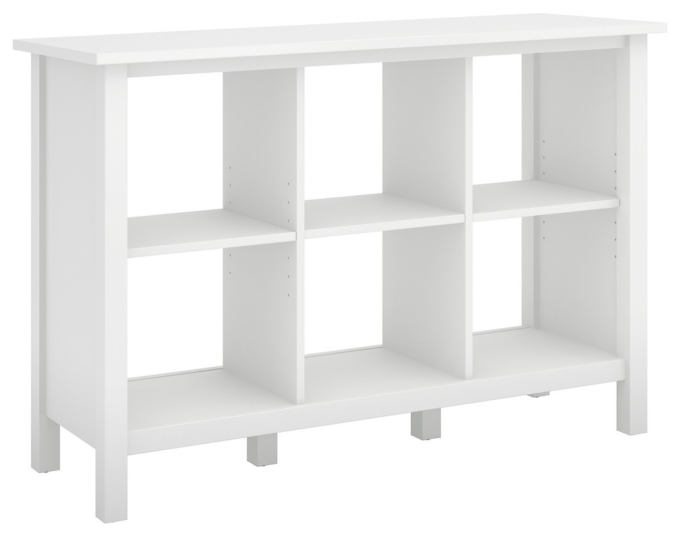 Broadview 6 Cube Storage Bookcase  Espresso Oak   Transitional   Bookcases   by Bush Industries  Houzz