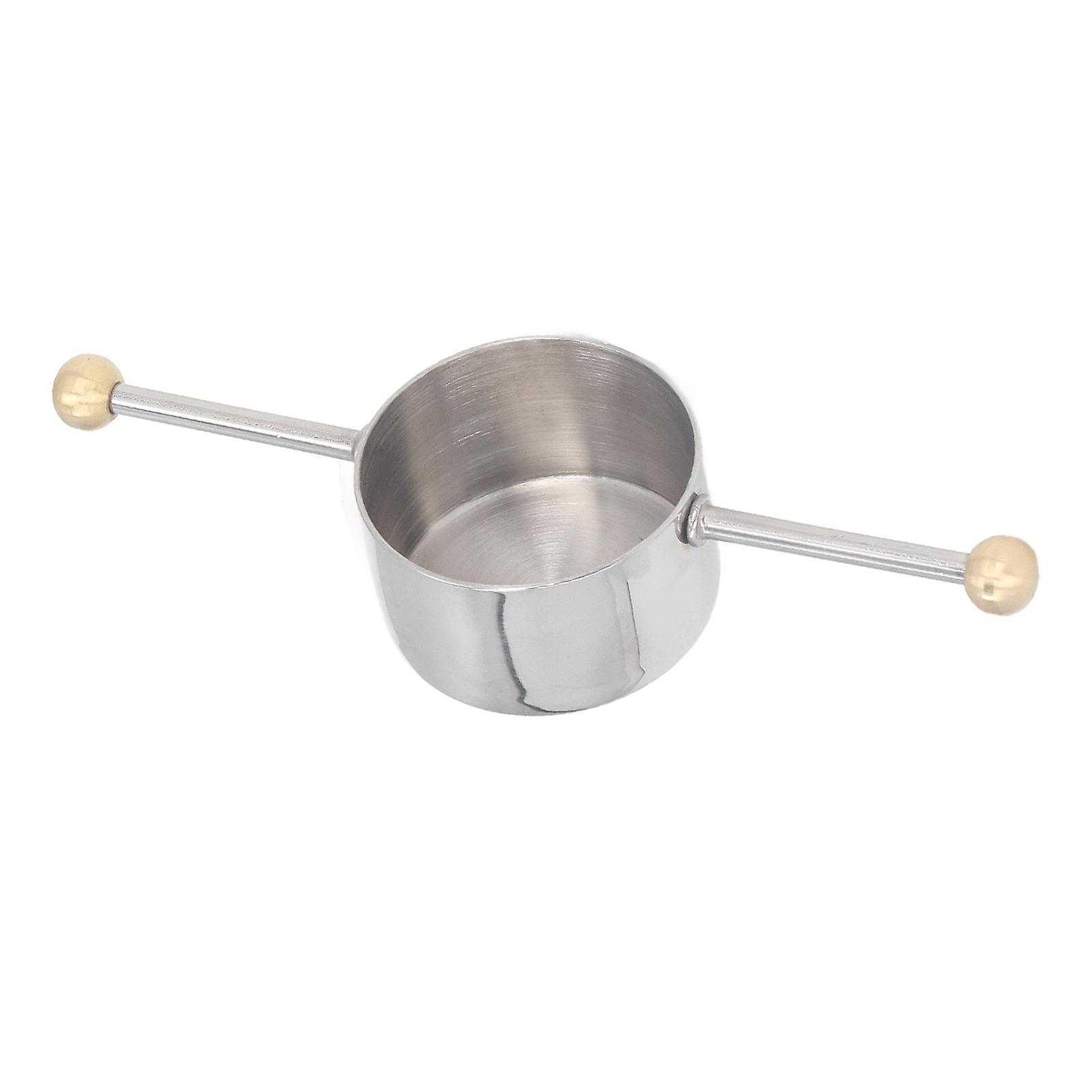 Stainless Steel Measuring Cup Multipurpose Double Ball Bartending Measuring Cup for Home Bar