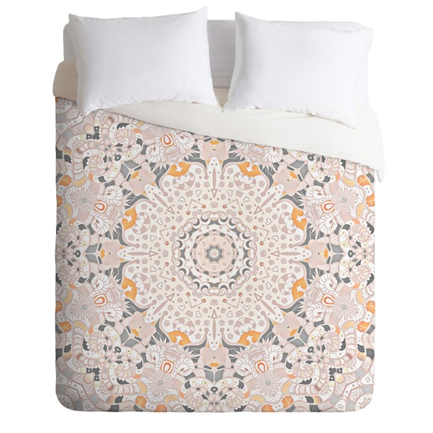 Gray Monika Strigel Boho Summer Duvet Cover Deny Designs