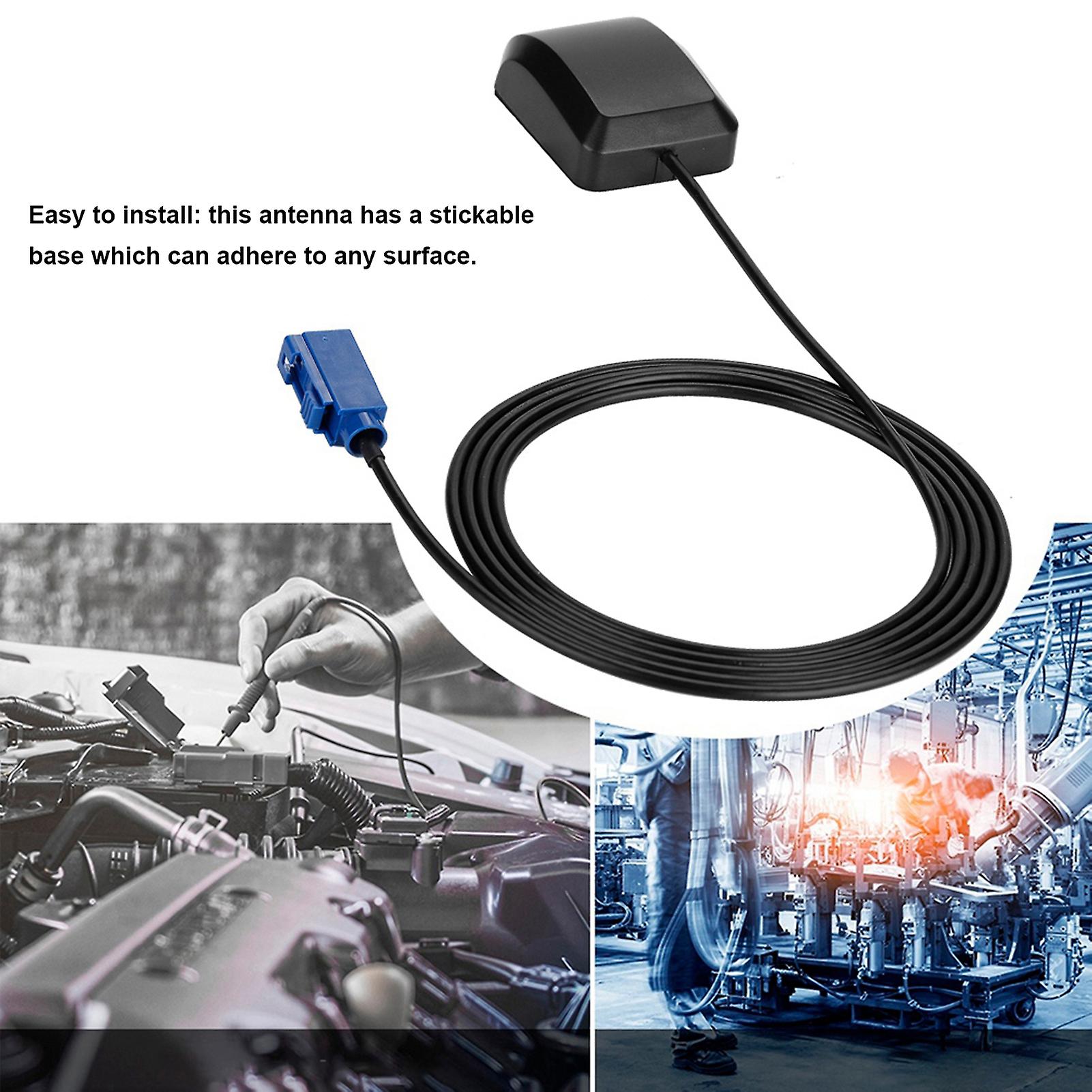 Car Gps Antenna Aerial Adapter Fraka Plug 2.94m Rg174 Cable 1575.42mhz