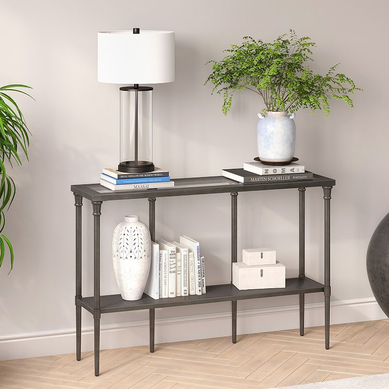 Finley and Sloane Dafna 2-Tier Console Table