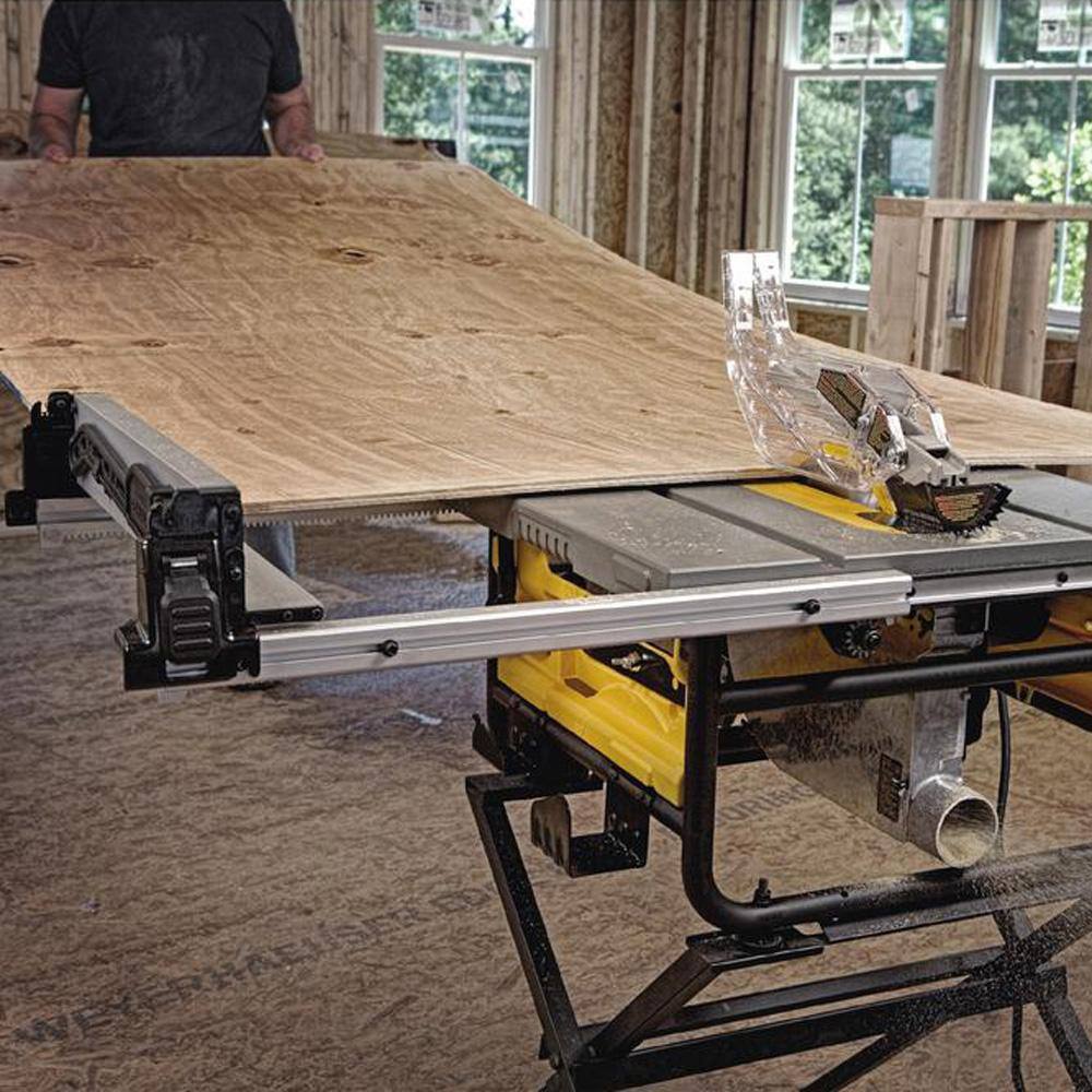 DW 15 Amp Corded 8-14 in. Compact Portable Jobsite Tablesaw (Stand Not Included) DWE7485