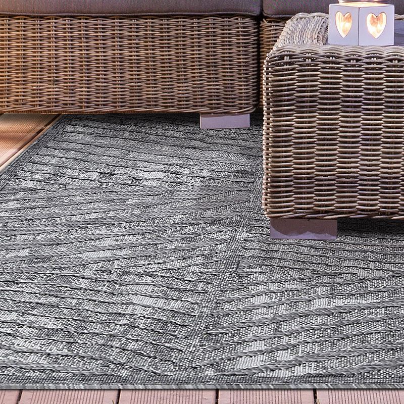 Superior Abstract Geometric Modern Indoor Outdoor Area Rug