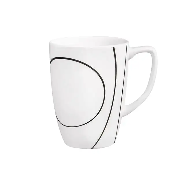 Corelle Square Simple Lines， Dinnerware Set， 16-Piece， Set for 4