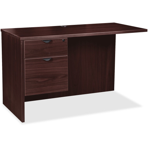 Lorell Prominence 2.0 Espresso Laminate Box/File Left Return - 2-Drawer (PR2442QLES)