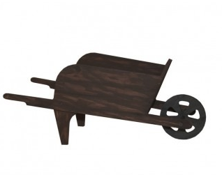 Susquehanna Garden Concepts Wooden Wheelbarrow Planter - WBP