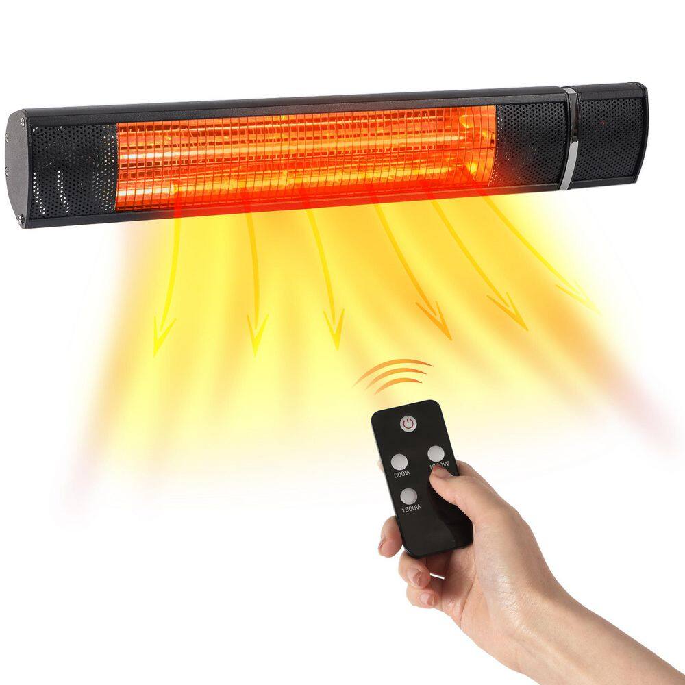 BLACK+DECKER Wall Mounted Electric Patio Heater BHOW03R