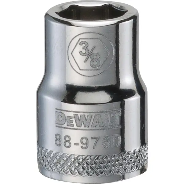 DEWALT 3/8 SAE 6 Point 3/8 Drive Socket