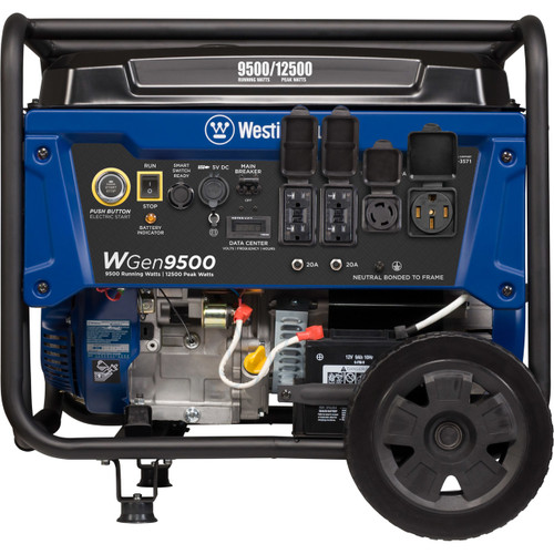 Westinghouse WGen9500DF  9500W Dual Fuel  Electric Start Portable Generator