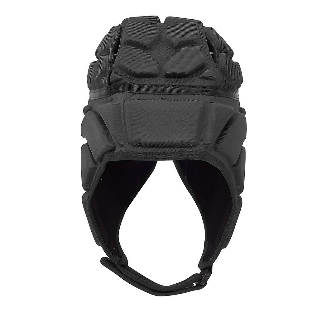 Professional Football Baseball Sports Helmet Rugby Goalie Roller Hat Head Guard Protectorblack M