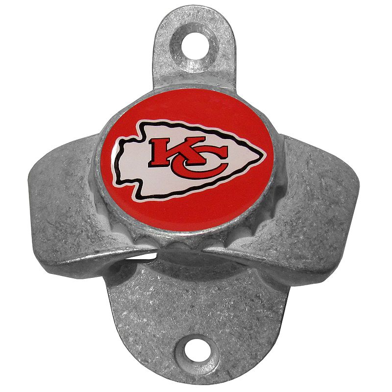 Kansas City Chiefs Wall-Mounted Bottle Opener