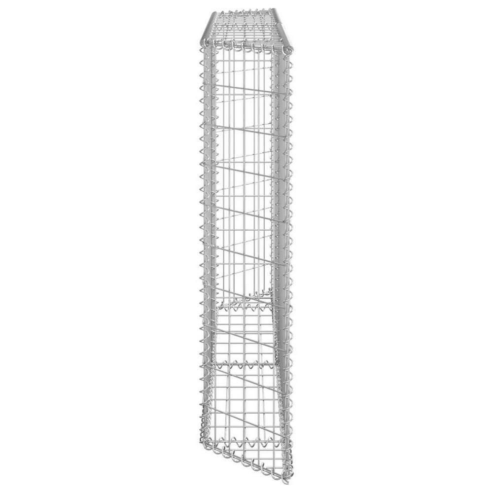 cenadinz 59.1 in. x 7.9 in. x 39.4 in.Steel Trapezium Gabion Raised Bed H-D0102HX6WZT