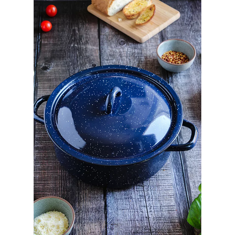 IMUSA 4-qt. Enamel Stock Pot