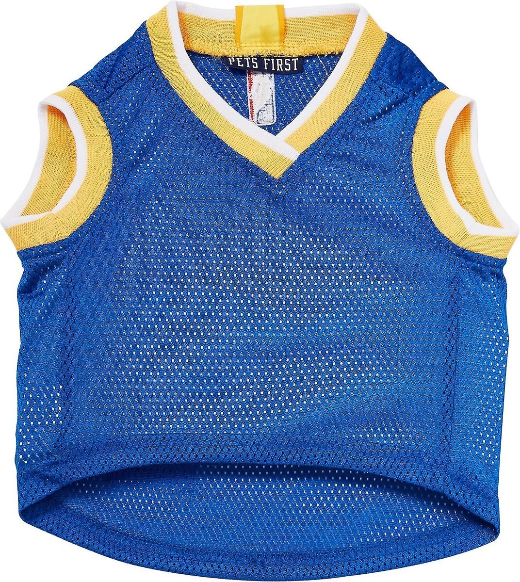 Pets First NBA Dog and Cat Jersey， Golden State Warriors