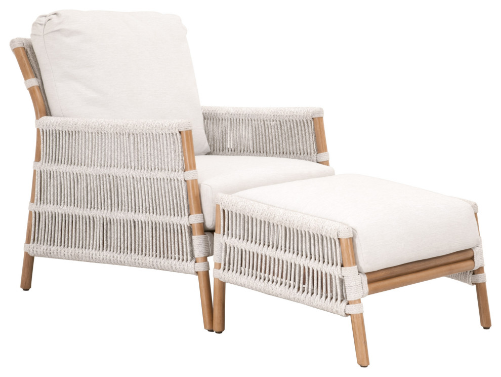 Bacara Club Chair   Beach Style   Armchairs And Accent Chairs   by Essentials for Living  Houzz