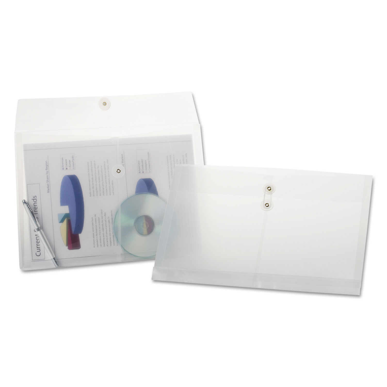 Poly String and Button Envelope by Pendaflexandreg; PFX638143