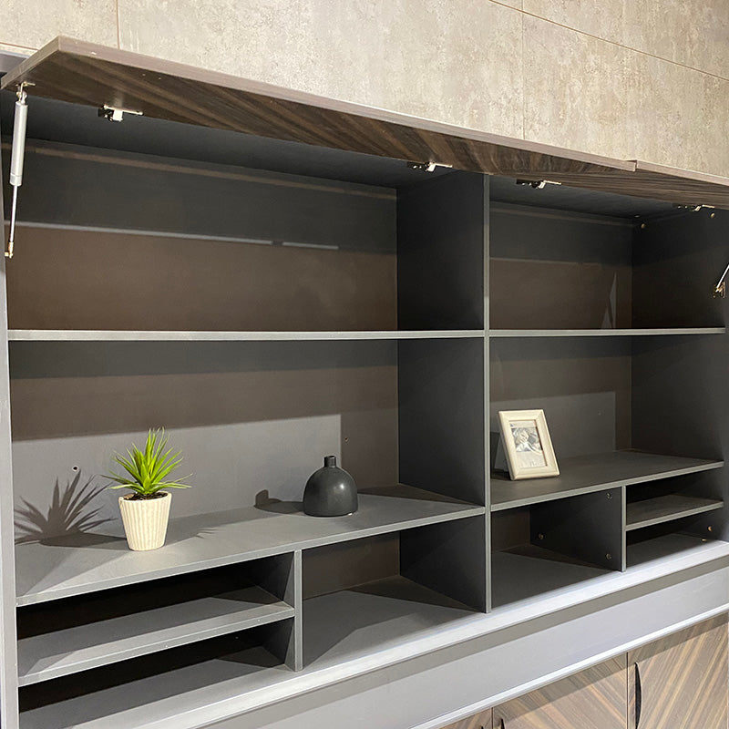 ARMANDO Display Unit 2.6M - Hazelnut & Grey