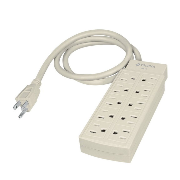 Volteck 47234 10 outlet Power Strip Voltech