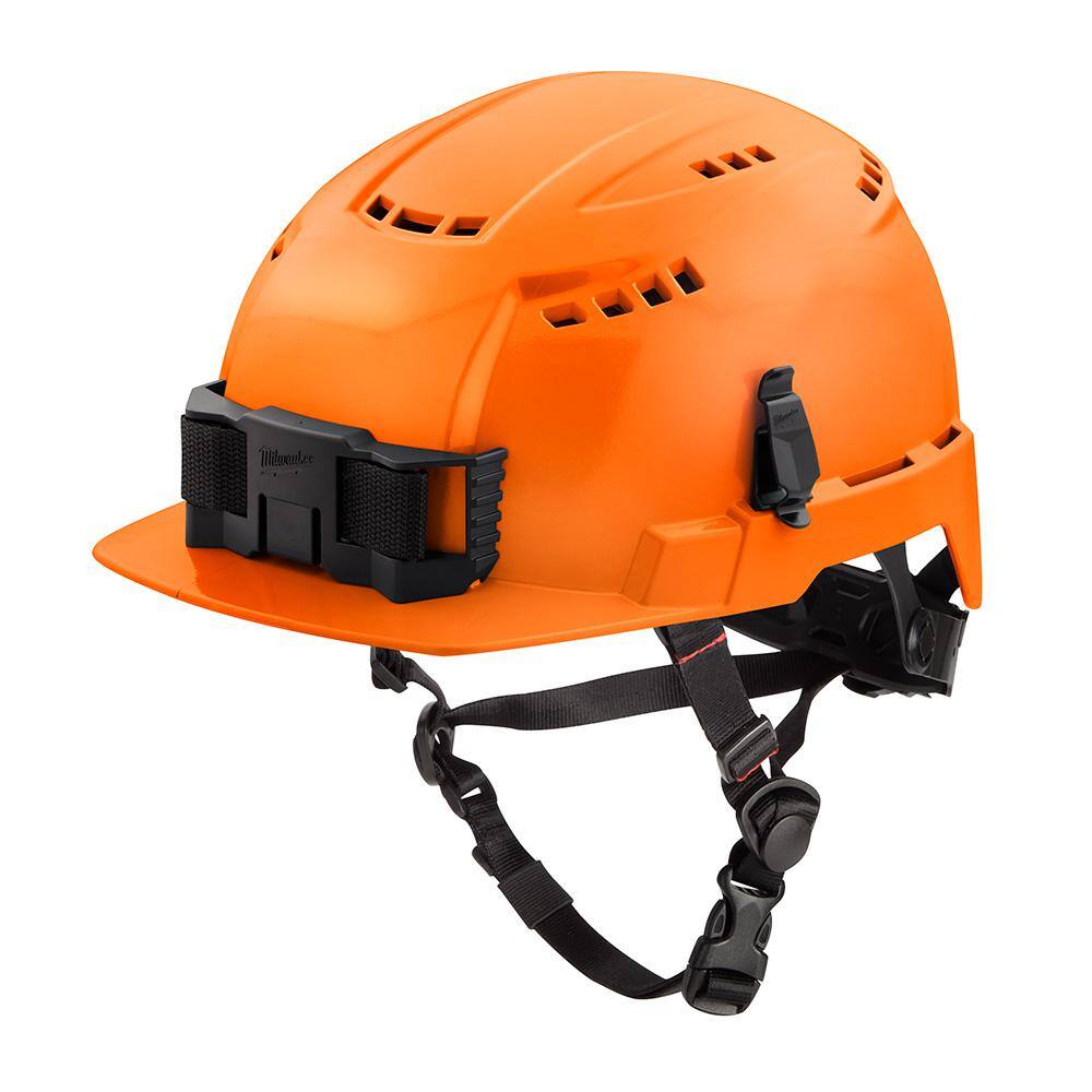 MW BOLT Orange Type 2 Class C Front Brim Vented Safety Helmet 48-73-1332