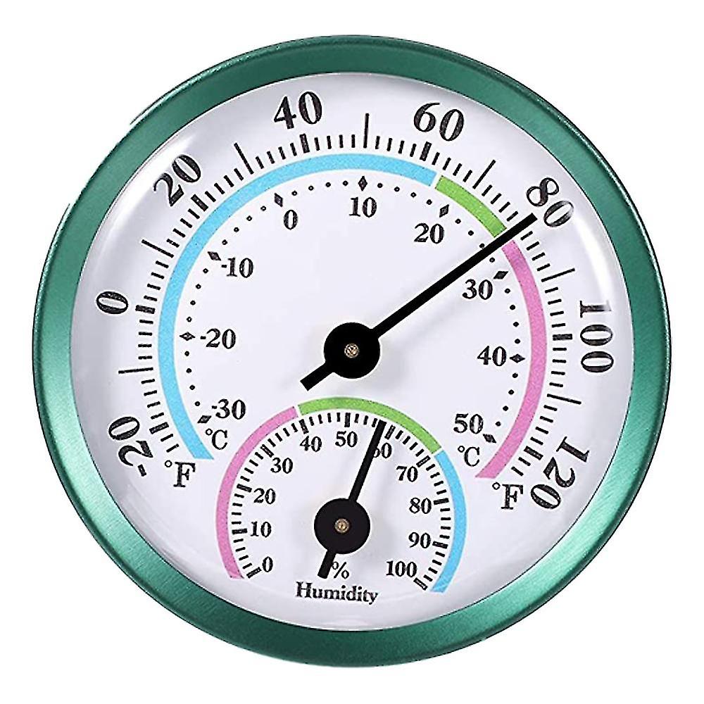 Indoor Outdoor Thermometer  2 In 1 Temperature Humidity Gauge Analog Hygrometer For Indoor Outdoor.