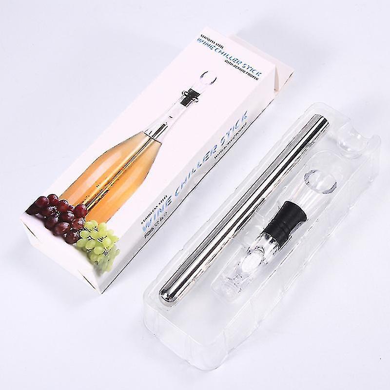 Wine Cooler，wine Chiller With Stainless Steel Wine Pouer And Chill Rod，wine Bottle Cooler Stick