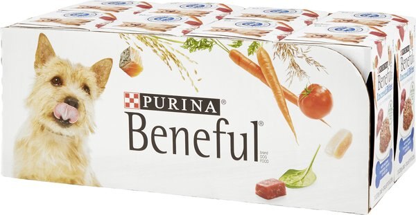 Purina Beneful IncrediBites With Beef， Tomatoes， Carrots and Wild Rice Canned Dog Food