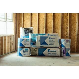 Knauf Insulation R-19 EcoBatt Kraft Faced Fiberglass Insulation Batt 6-14 in. x 15 in. x 94 in. (12-Bags) 690982