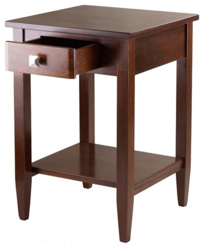 Ergode Richmond End Table Tapered Leg   Transitional   Side Tables And End Tables   by VirVentures  Houzz