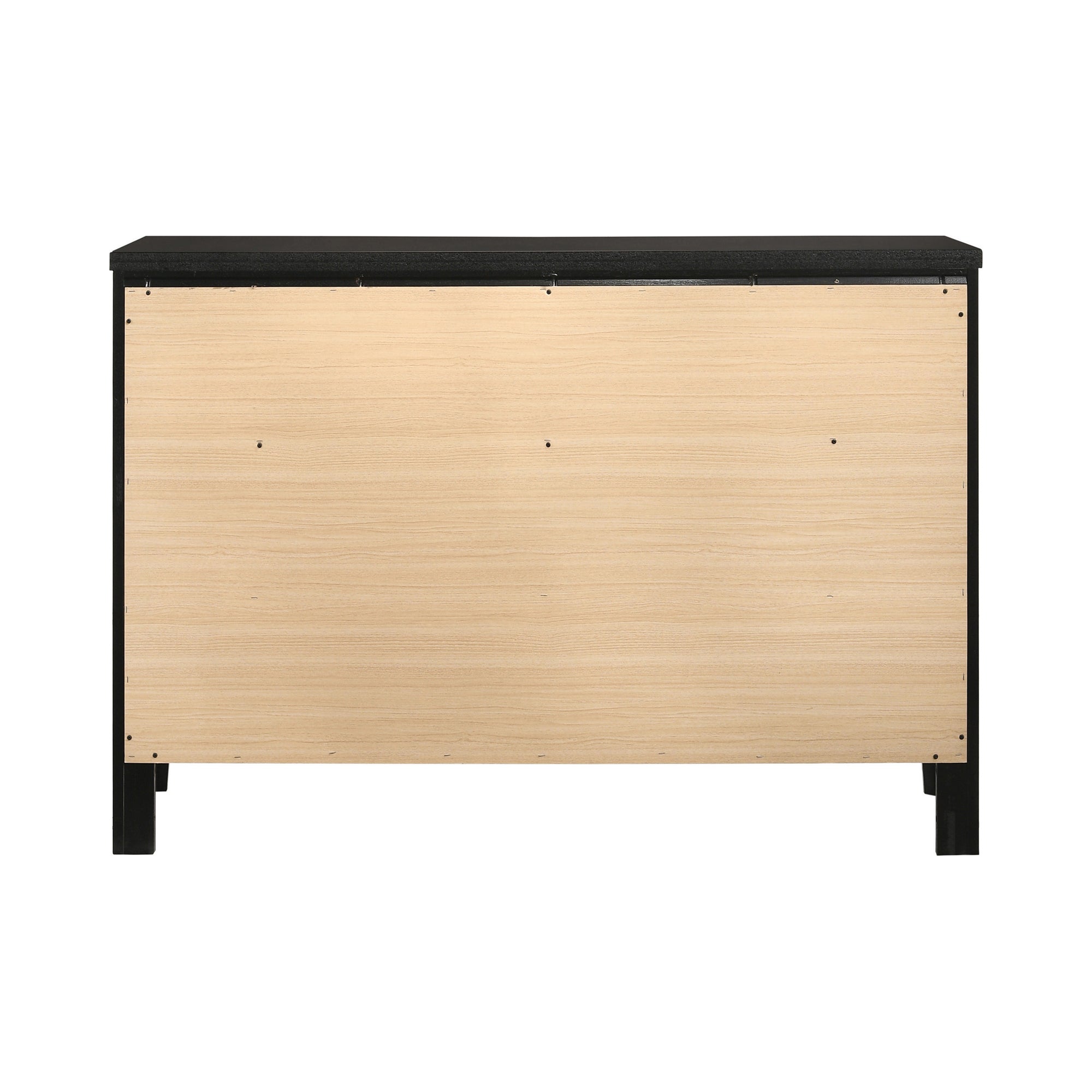 Carlton 6-drawer Rectangular Dresser Black