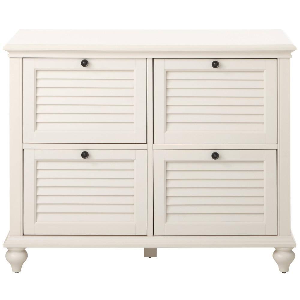 Home Decorators Collection Hamilton Off-White 4-Drawer File Cabinet 9786800410