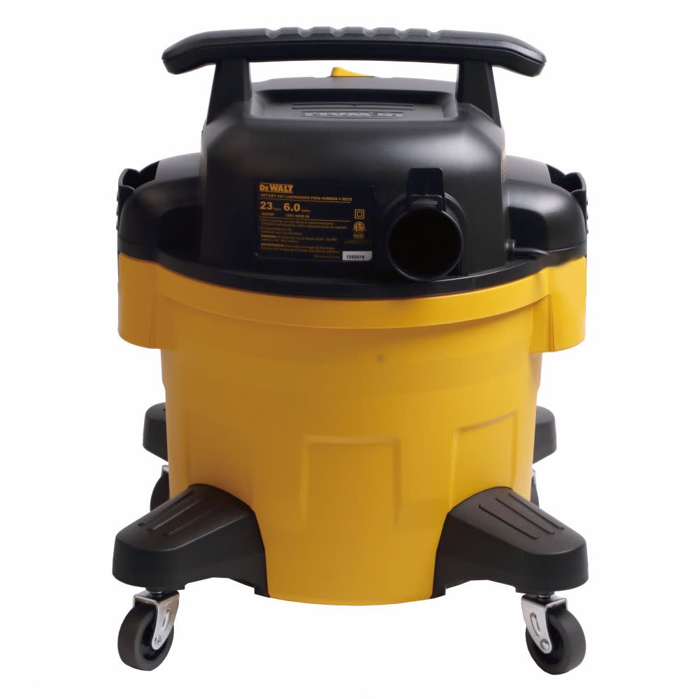 DEWALT Poly Wet/Dry Vacuum 6 Gallon ;